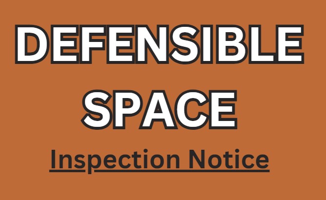 Defensible Space Inspections by City of Reno Fire Department